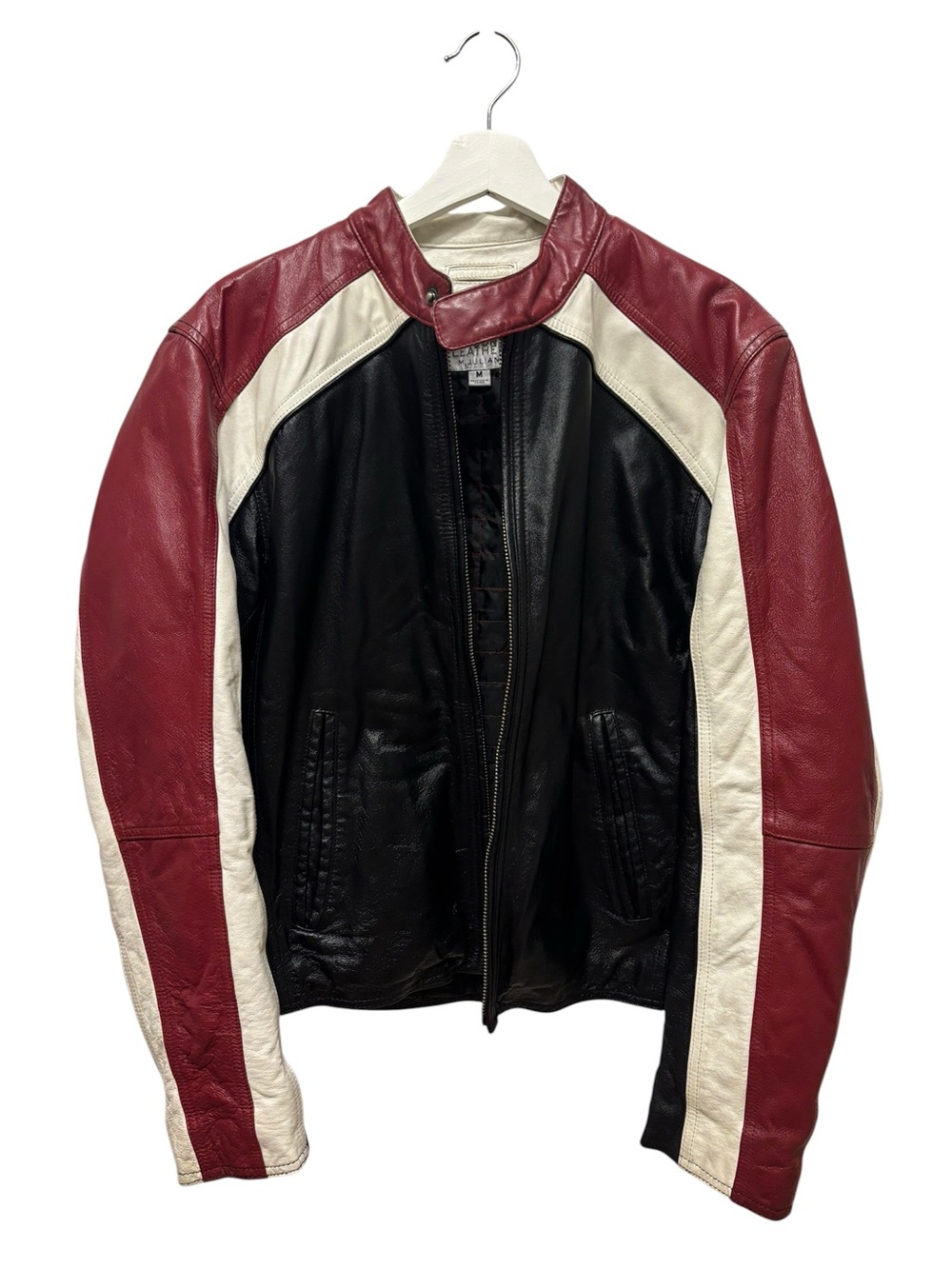 Wilsons Leather M. Julian Genuine Leather Racing Jacket – Size M